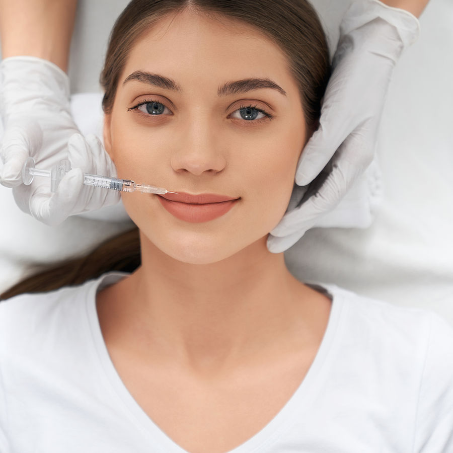 Illustrative dermal filler treatment